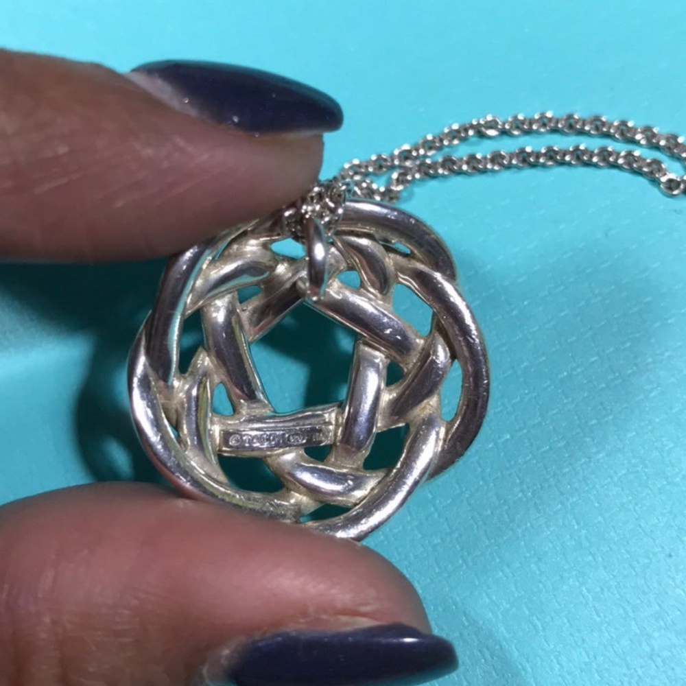 Tiffany & Co. Celtic Knot Pendant - sterling silver